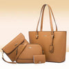 Trendy Retro Large-Capacity Cross-Body Celebrity Shoulder Handbag four-piece set Mssza