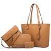 Trendy Retro Large-Capacity Cross-Body Celebrity Shoulder Handbag four-piece set Mssza