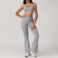 Trendy Running Yoga Clothing Sports Bra Fitness Leggings Workout Sets Mssza