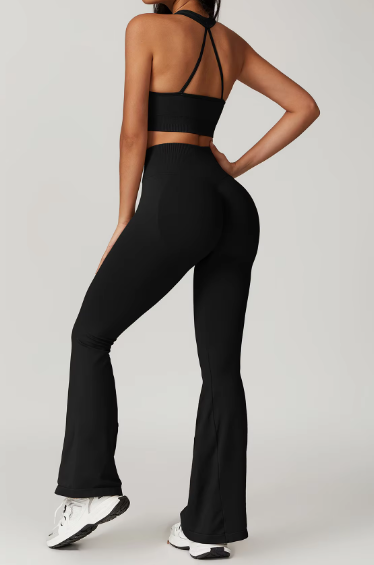 Trendy Running Yoga Clothing Sports Bra Fitness Leggings Workout Sets Mssza