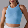 Trendy Seamless Shockproof Vest High Elastic Sports Bra Mssza
