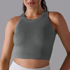 Trendy Seamless Shockproof Vest High Elastic Sports Bra Mssza