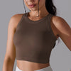 Trendy Seamless Shockproof Vest High Elastic Sports Bra Mssza