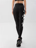 Trendy Seamless Skull Printed Ankle-Length Yoga Pants Mssza