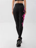 Trendy Seamless Skull Printed Ankle-Length Yoga Pants Mssza
