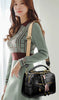 Trendy Soft New Multifunction High Quality Leather Solid Color Handbag Mssza