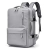 Trendy Solid Zipper Cabin Hand Luggage Aeroplane Travel School Backpack Mssza