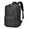 Trendy Solid Zipper Cabin Hand Luggage Aeroplane Travel School Backpack Mssza