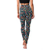 Trendy Stretchable Tights High Waist Floral Printed Leggings Mssza