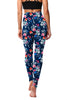 Trendy Stretchable Tights High Waist Floral Printed Leggings Mssza