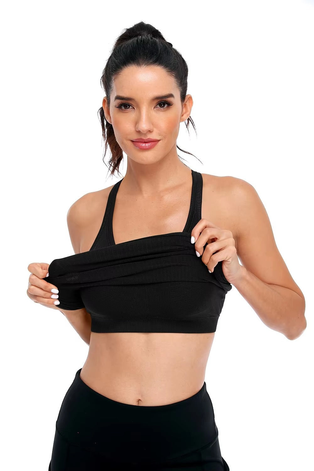 Trendy U-Neck Basic Breathable Camisole Sportswear Mssza