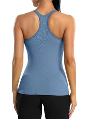 Trendy U-Neck Basic Breathable Camisole Sportswear Mssza