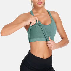 Trendy U-Neck Basic Breathable Camisole Sportswear Mssza