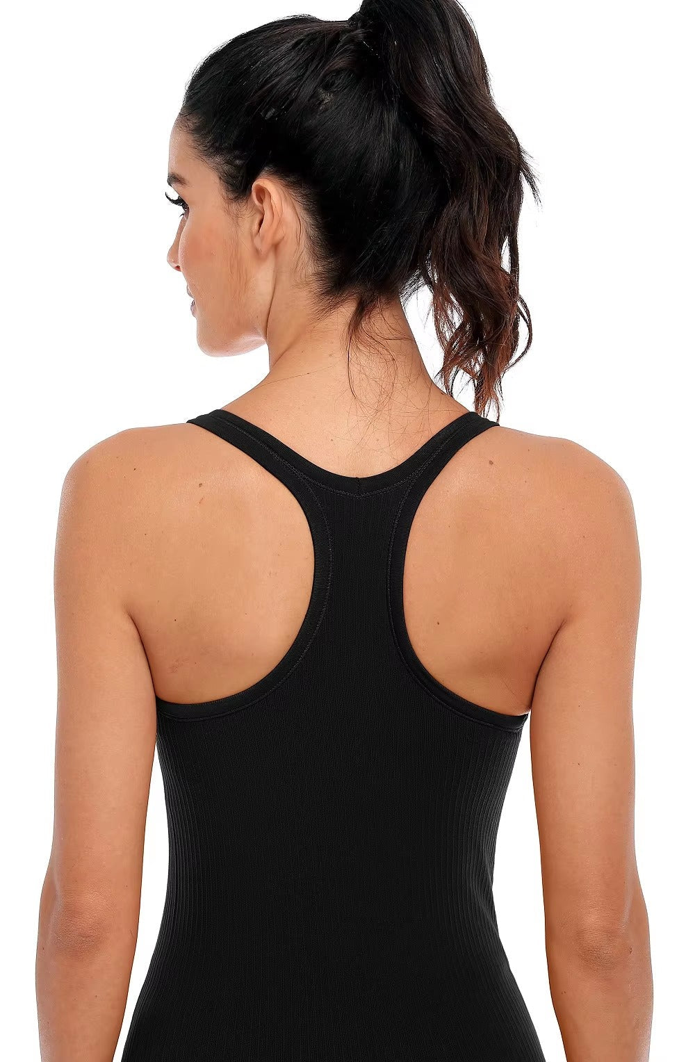 Trendy U-Neck Basic Breathable Camisole Sportswear Mssza