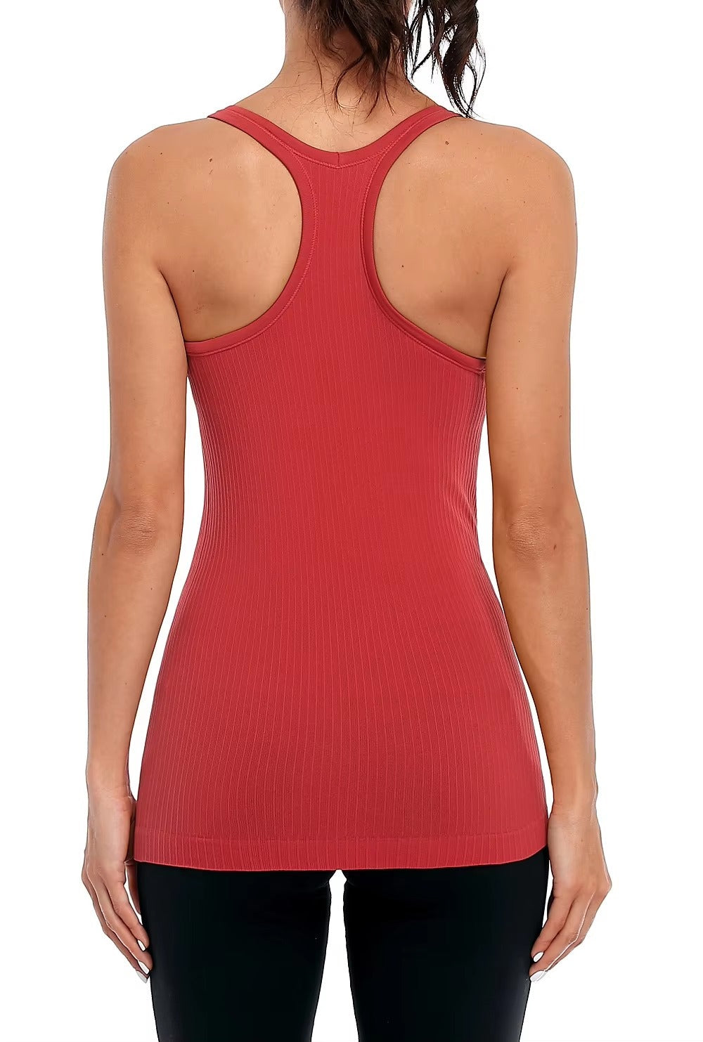 Trendy U-Neck Basic Breathable Camisole Sportswear Mssza
