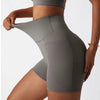 Trendy With Pocket Breathable Hip Lift High Waist Yoga Shorts Mssza