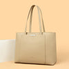 Trendy zipper Large Capacity Shopping Soft Leather Bucket Bag Mssza