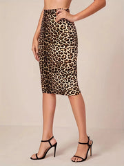 Tulle High Elasticated Waistband Elegant Midi Streetwear Skirts Mssza