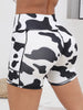 Tummy Control Workout With Pockets High Waisted Biker Yoga Shorts Mssza