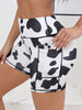Tummy Control Workout With Pockets High Waisted Biker Yoga Shorts Mssza