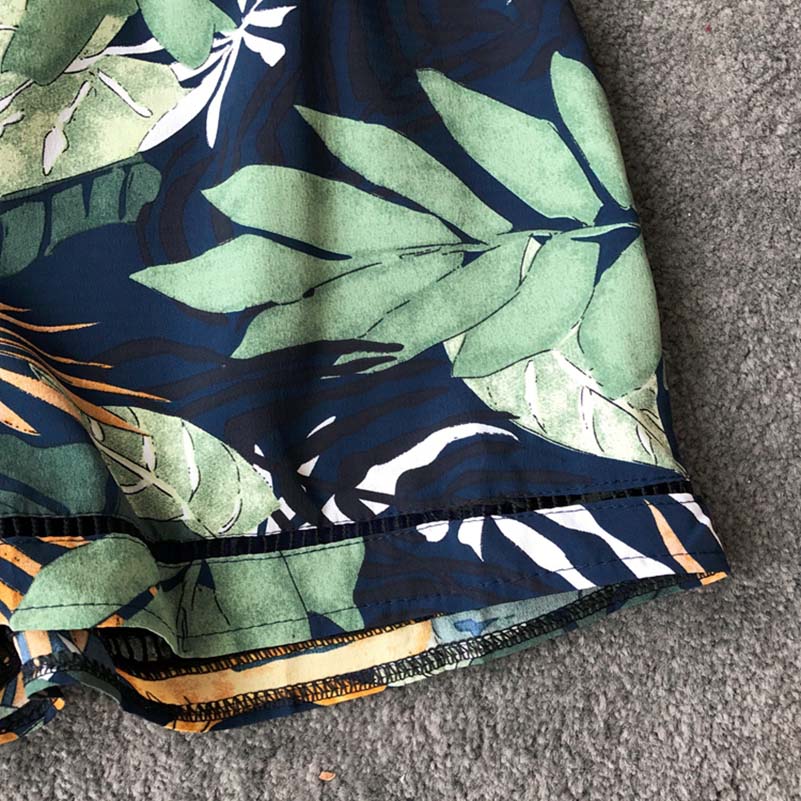 Tunic Floral Print Plus Size Boho jumpsuit Mssza