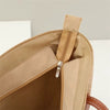 Two-piece Set Beach Bag Wide Brim Back-open Big Bowknot Staw Hats Mssza