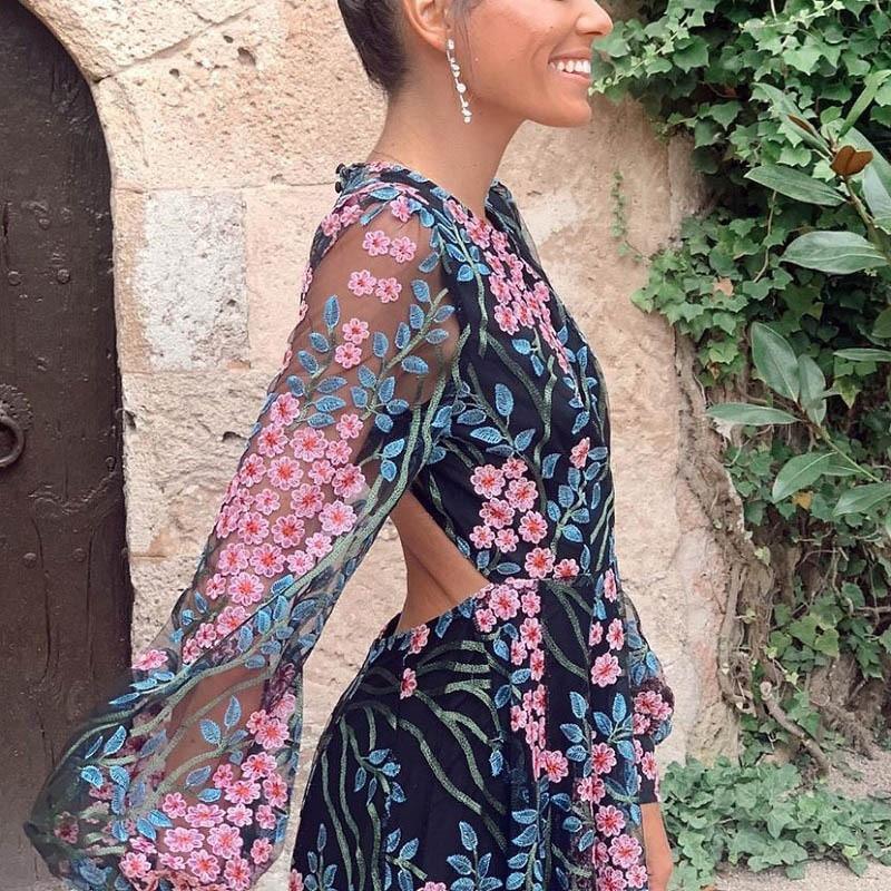 Vintage Backless Long Maxi Dress Mssaz Desses