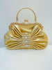 Vintage Banquet Diamond Luxury Crystal Rhinestone Mini Tote Clutch Bag Mssza