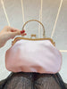 Vintage Banquet Diamond Luxury Crystal Rhinestone Mini Tote Clutch Bag Mssza