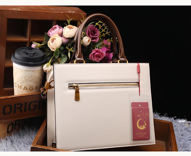 Vintage Designer Bag With Embroidery Cat Printing And Fashionable Tote Bag Mssza