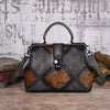 Vintage Handmade Embossed Leather Designer Shoulder Crossbody Bags Mssza