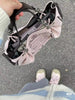 Vintage Letter Gothic Large Capacity Casual Crossbody Tote Bag Mssza