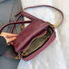 Vintage Luxury Solid Buckle Underarm Shoulder Bags Mssza