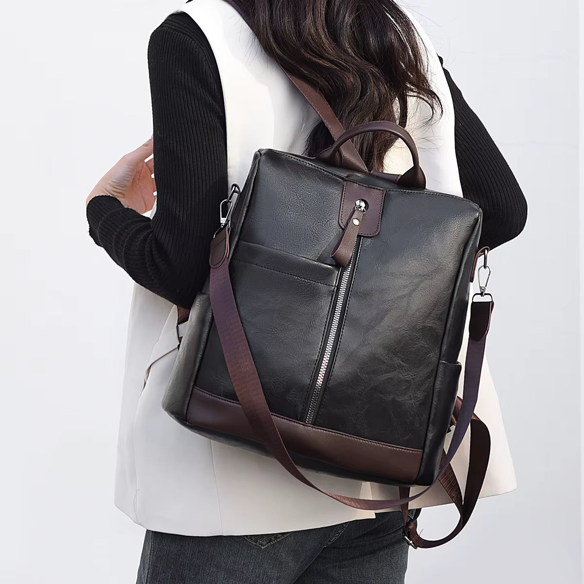 Vintage Multi-functional Rucksack Unique Design Backpack Mssza