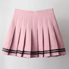 Vintage Patchwork Gothic Pleated High Waist Mini Skirts Streetwear Mssza