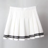 Vintage Patchwork Gothic Pleated High Waist Mini Skirts Streetwear Mssza