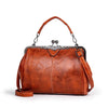Vintage Soft Leather Evening Wallet Shopping Crossbody Hobos Bag Mssza