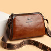 Vintage Soft Leather Interior Slot Pocket Crossbody Messenger Bag Mssza