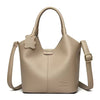 Vintage Soft Leather Luxury Designer Ladies Large Capacity Bags Mssza