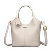 Vintage Soft Leather Luxury Designer Ladies Large Capacity Bags Mssza
