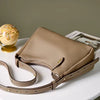 Vintage Soft Leather Messenger Leather Big Capacity Handbag Mssza