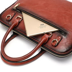 Casual Split Leather High Quality Shoulder Bag Mssza