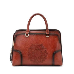 Casual Split Leather High Quality Shoulder Bag Mssza