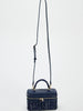Vintage Solid Woolen Box Chains Sling Clutch Square Bag Mssza