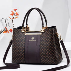 Vintage Zipper printed of high-grade all-in-one cross-body bag Mssza