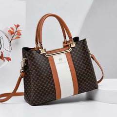 Vintage Zipper printed of high-grade all-in-one cross-body bag Mssza