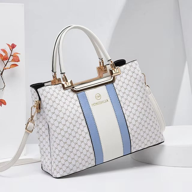 Vintage Zipper printed of high-grade all-in-one cross-body bag Mssza