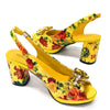 Wedding Party Bigger Size Thick Heel Sandals and Bags Matching Set Mssza