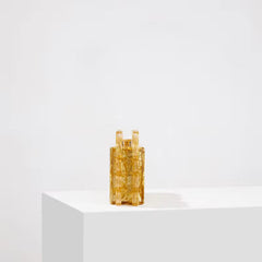 High Quality Acrylic ivory Box Clutch Mssza