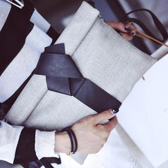 Women Day Clutches Bags Bow Leather Crossbody Bag Messenger Bags Ladies Envelope Evening Party Bag 30x20x3cm Mssza